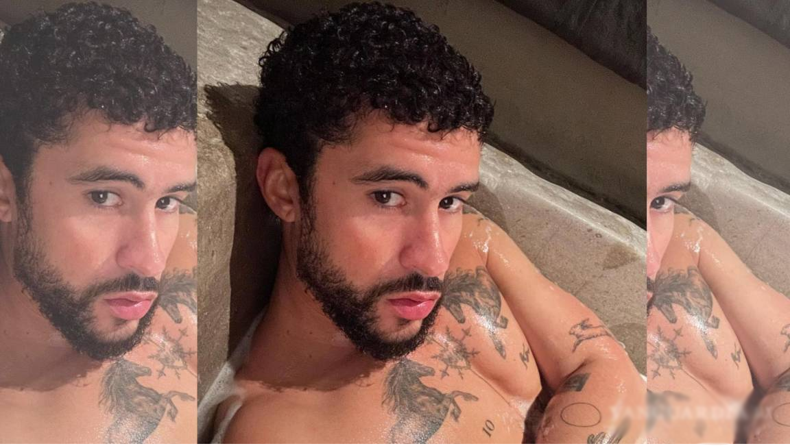 Bad Bunny Rompe Internet al Compartir una Sensual Imagen en la Bañera