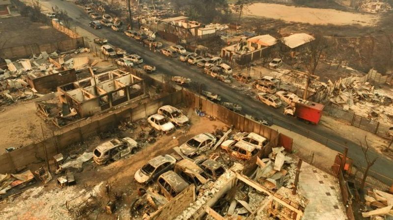 Tragedia en Chile: La Ola Mortífera de Incendios Deja 112 Víctimas y Amenaza a Regiones Enteras