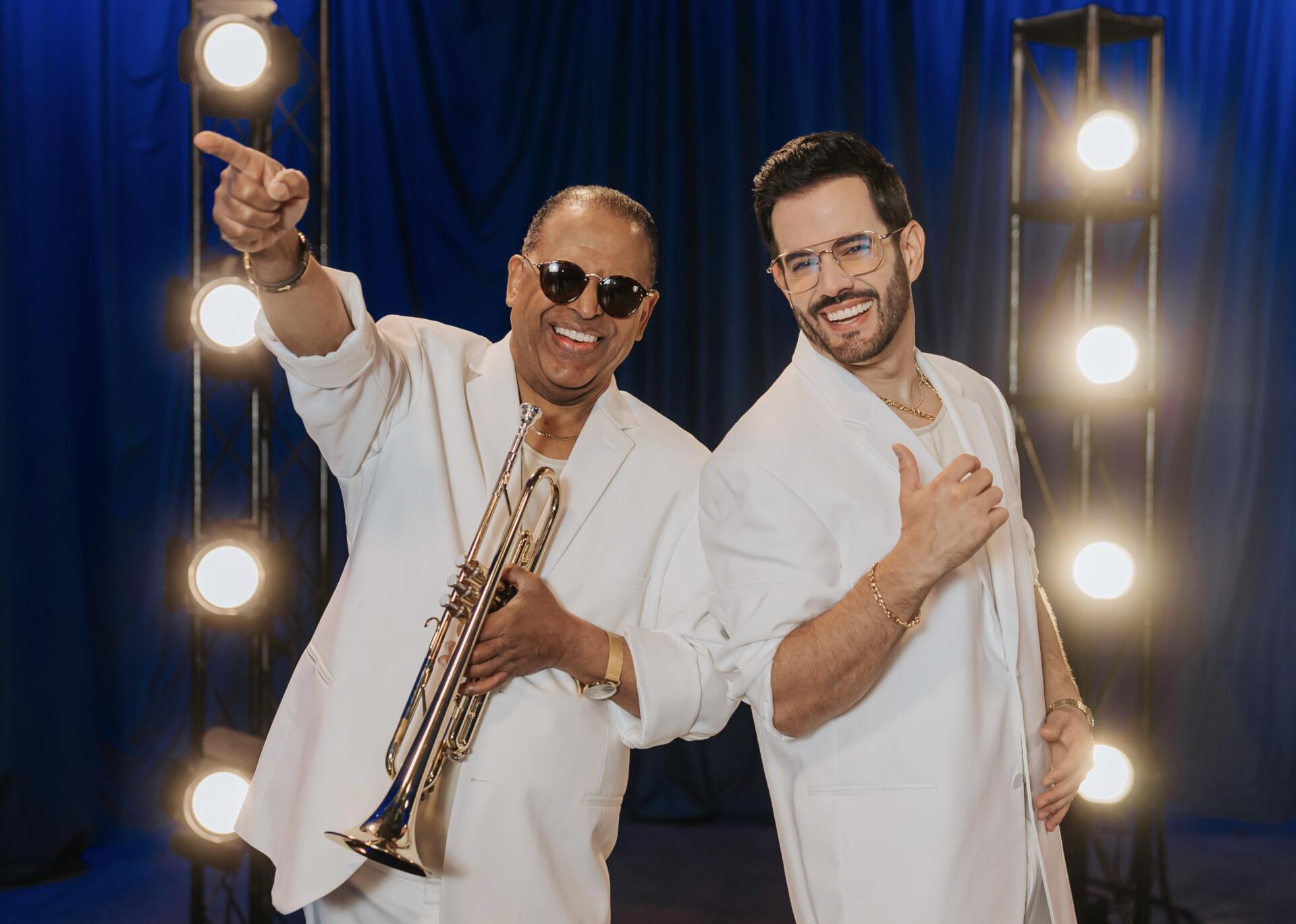 Manny Cruz y Wilfrido Vargas se unen en el lanzamiento de «El Hombre Divertido»: ¡Una colaboración que promete!