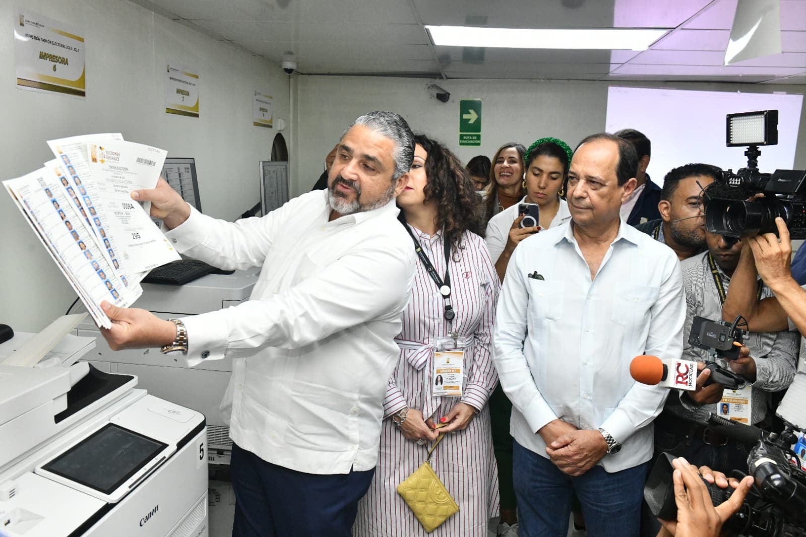 JCE Inicia Impresión del Padrón Electoral para Elecciones del 19 de Mayo