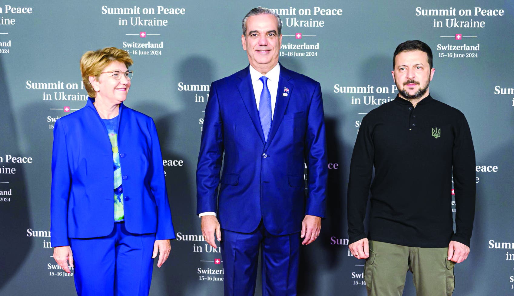 Abinader destaca impacto negativo de guerra en Europa sobre economía dominicana en Cumbre por la Paz en Suiza