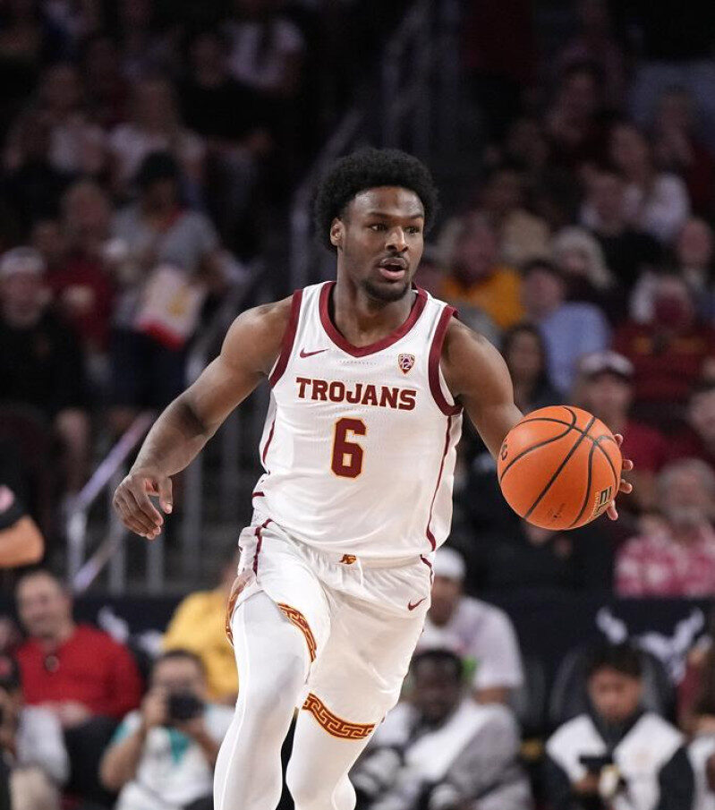 Bronny James espera su oportunidad en la segunda ronda del draft de la NBA