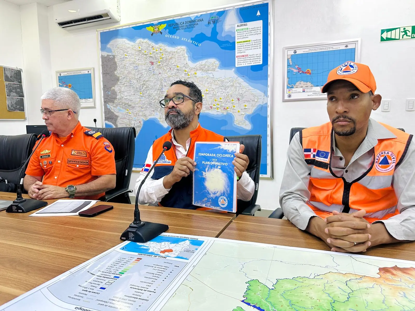 La Defensa Civil activa protocolos de prevención ante la posible llegada del huracán Beryl