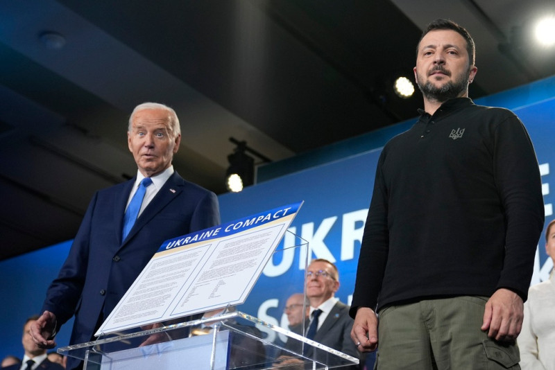 Biden se confunde y llama a Zelenski «presidente Putin» en un discurso