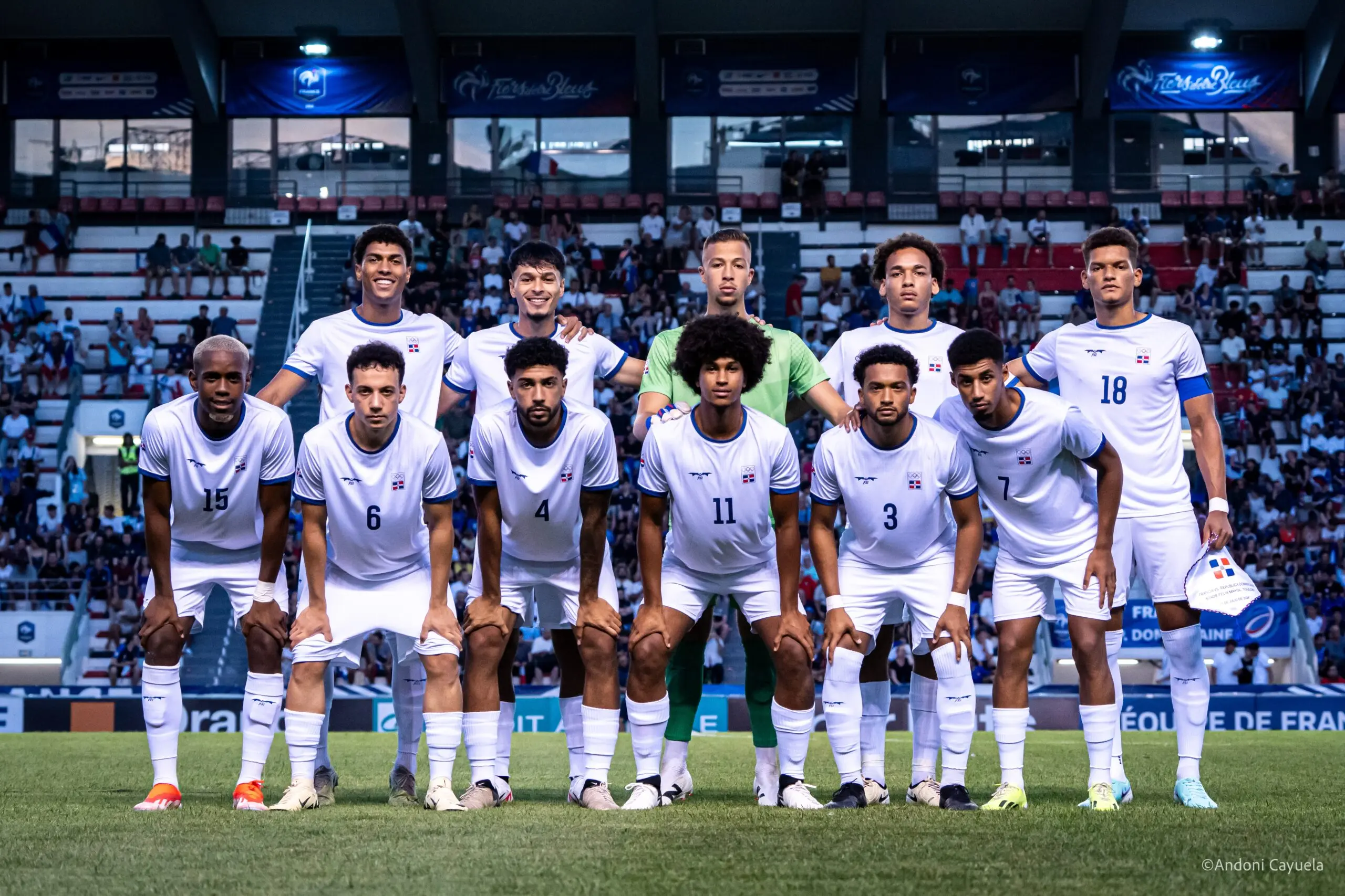 República Dominicana Debuta en el Fútbol Olímpico contra Egipto en París 2024