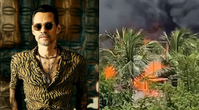 Incendio consume villa de Marc Anthony en Casa de Campo; se desconoce la causa