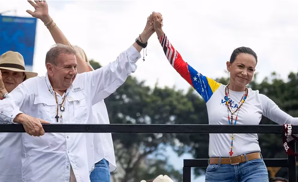 María Corina alerta sobre posibles represalias del régimen de Maduro contra Edmundo González