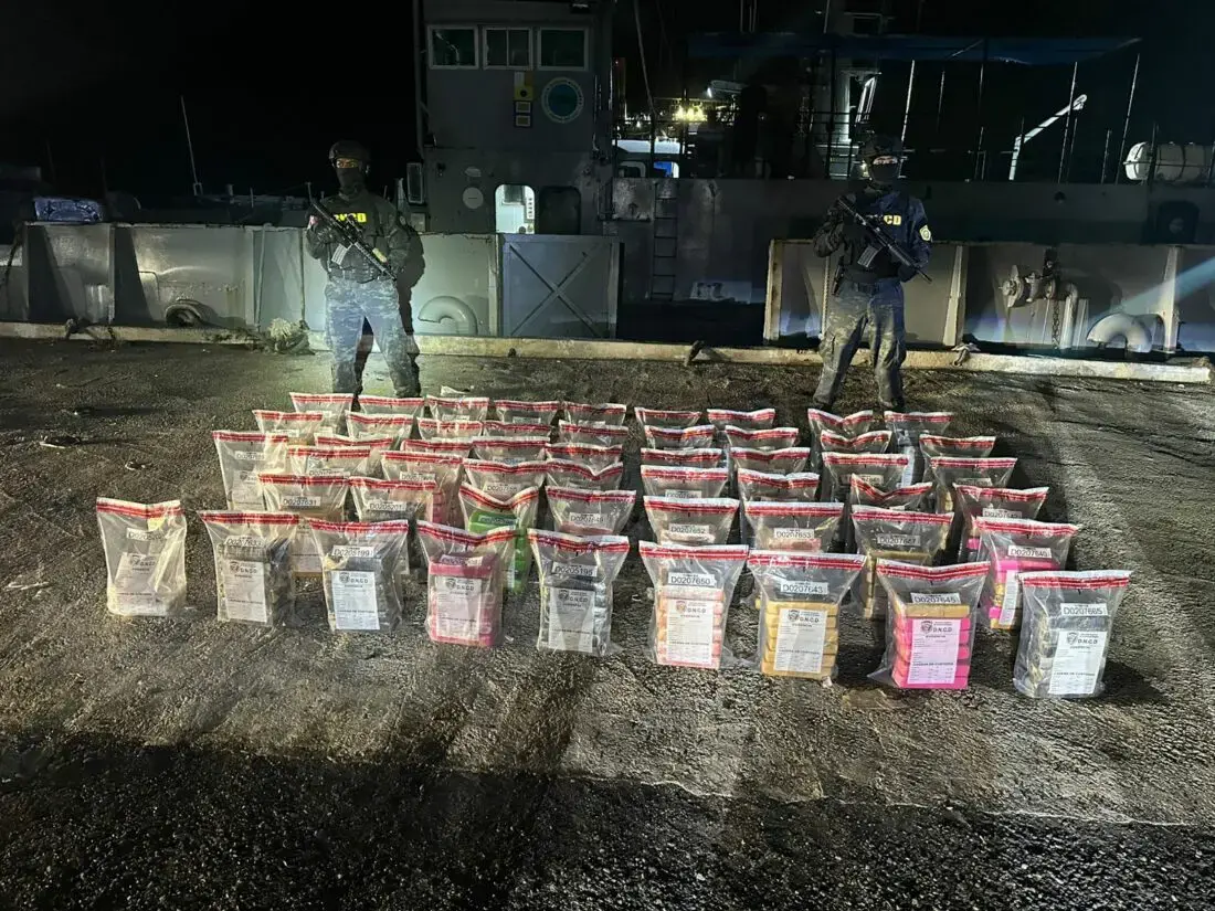 Incautan 371 paquetes de presunta cocaína en operativos simultáneos en SPM y Puerto Caucedo