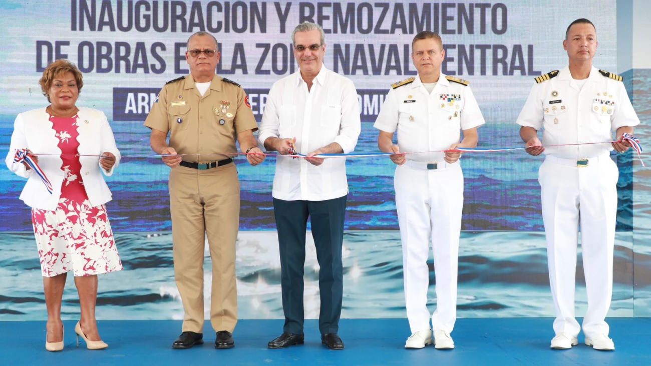 Presidente Abinader Inaugura Nuevas Instalaciones en la Base Naval para Fortalecer la Armada Dominicana