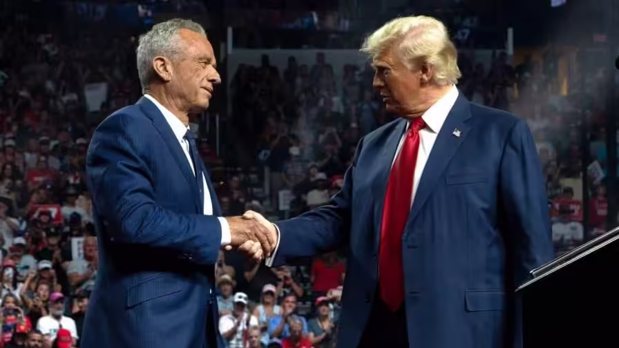 Trump promete a Robert F. Kennedy Jr. un rol clave en agencias de salud en su posible gobierno