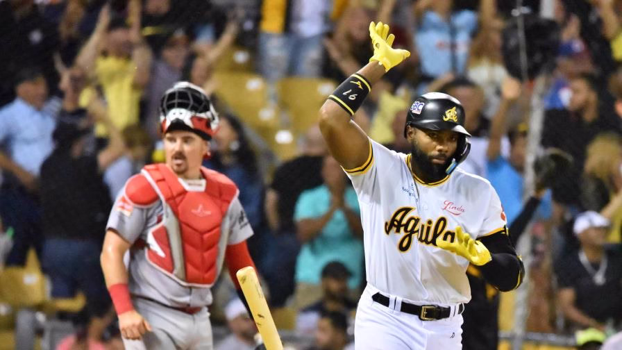 Águilas Cibaeñas derrotan a los Leones del Escogido 5–3 con un vuelacercas de Aderlin Rodríguez