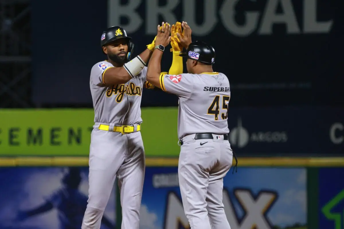 Águilas Cibaeñas extienden su racha ganadora con triunfo 7-3 sobre los Leones