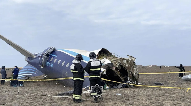 Investigan caída de avión de Azerbaijan Airlines en Kazajistán: sospechan misil ruso como causa