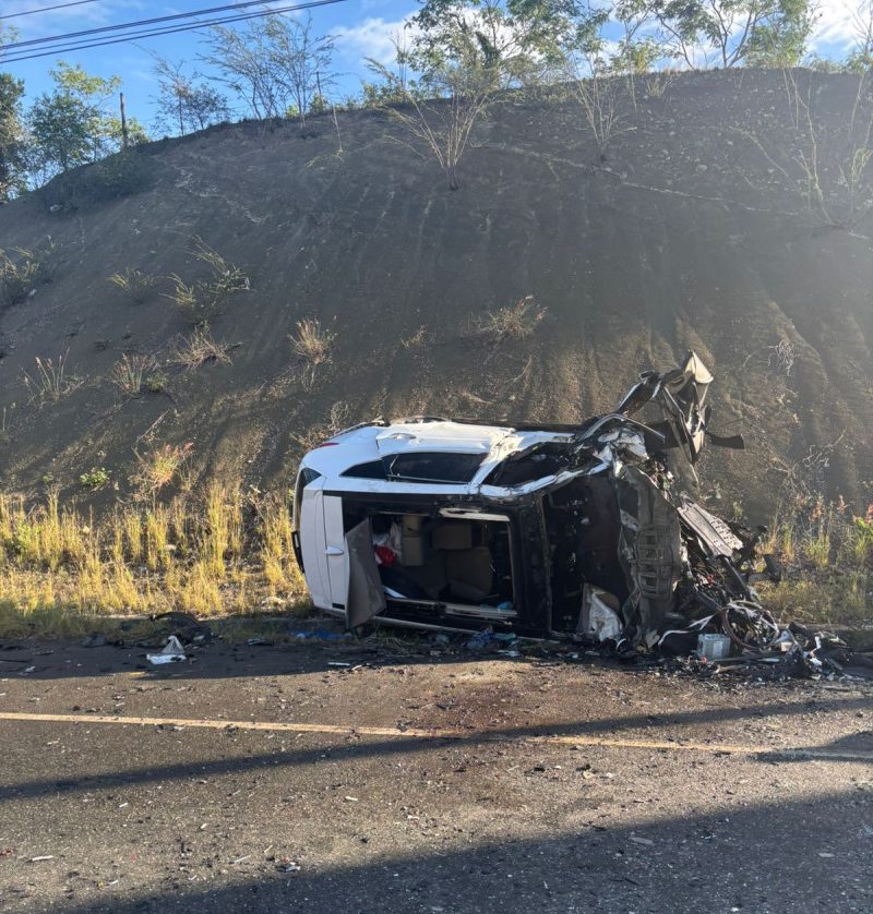 Cuatro Muertos y Cuatro Heridos en Grave Accidente de Tránsito en la Carretera Sánchez