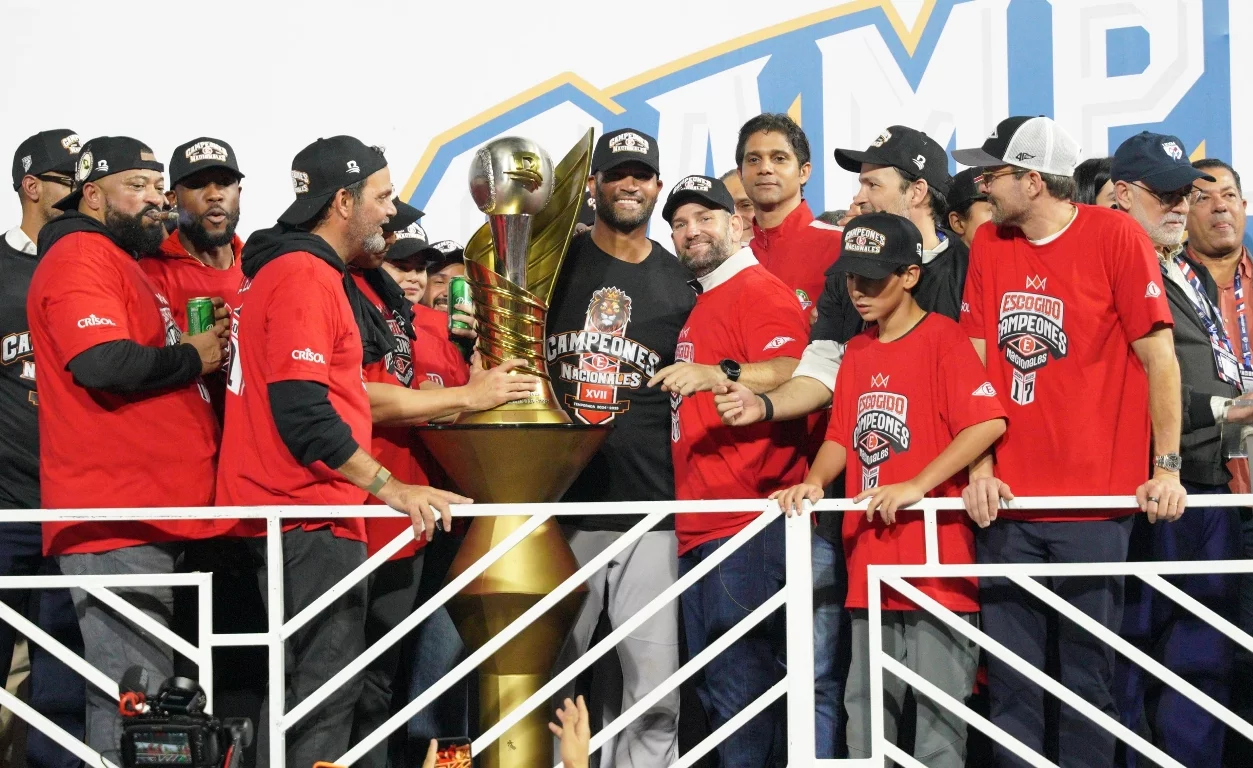 ¡CAMPEONES! El Escogido derrota al Licey en el Juego 7 y se corona campeón de la Lidom