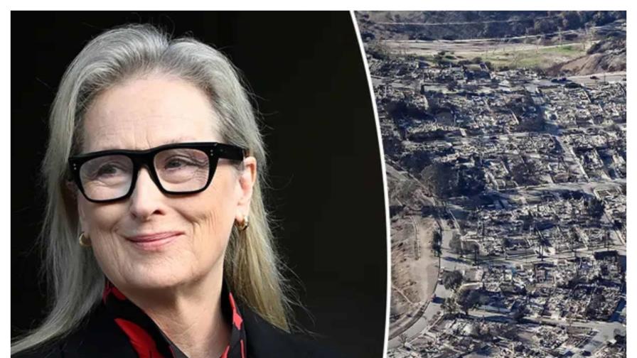 Meryl Streep vive angustiosa experiencia durante incendios forestales en California