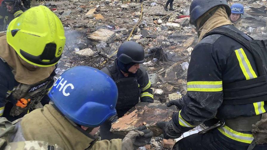 Ataques rusos dejan al menos ocho muertos en Ucrania en medio de intensos bombardeos
