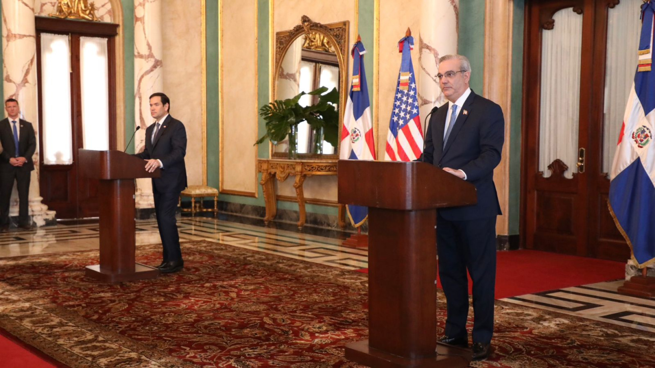 Abinader destaca la visita de Marco Rubio como refuerzo de la relación entre RD y EE. UU.