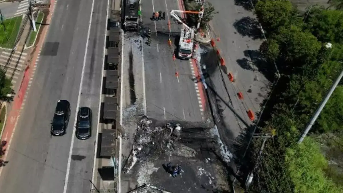 Avión se estrella en São Paulo, dejando dos muertos y seis heridos
