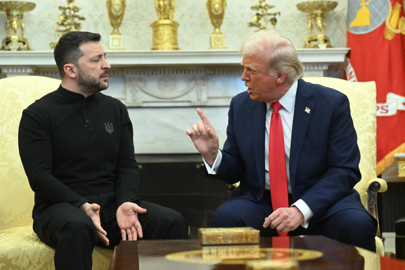 Trump intensifica amenazas contra Zelenski y cuestiona intención de paz en Ucrania